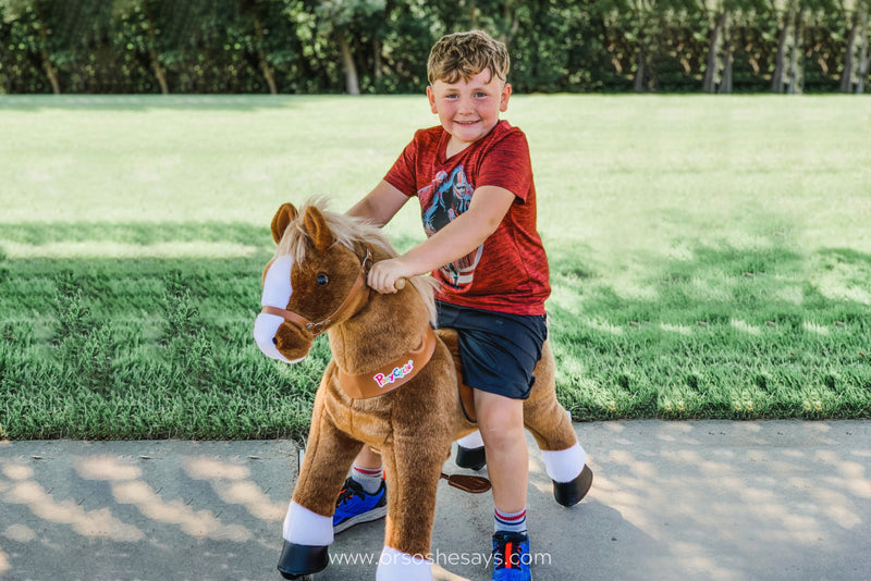 When Electric toys meet PonyCycle® mechanical ride on toy