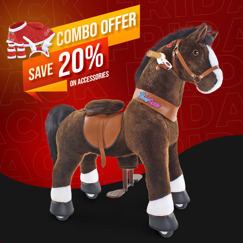 Ahorra un 30 % en accesorios: PonyCycle Modelo U Caballo para Montar