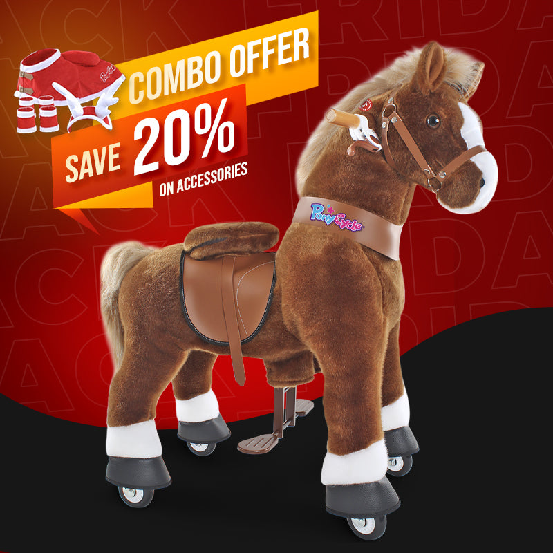 Ahorra un 30 % en accesorios: PonyCycle Modelo U Caballo para Montar