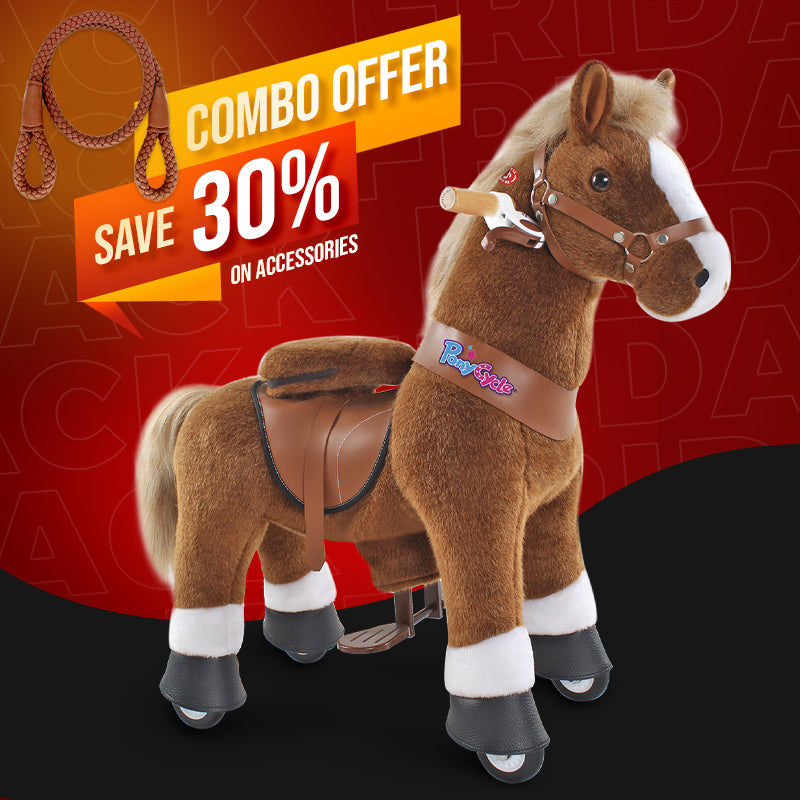 Ahorra un 30 % en accesorios: PonyCycle Modelo U Caballo para Montar