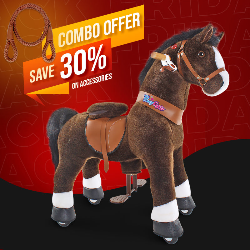 Ahorra un 30 % en accesorios: PonyCycle Modelo U Caballo para Montar