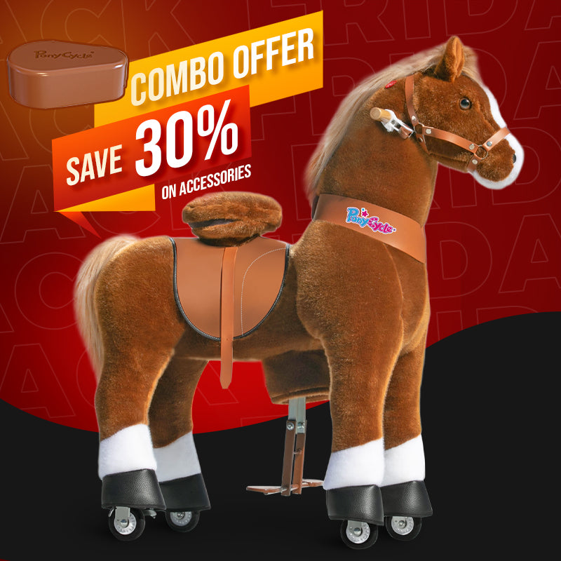 Ahorra un 30 % en accesorios: PonyCycle Modelo U Caballo para Montar