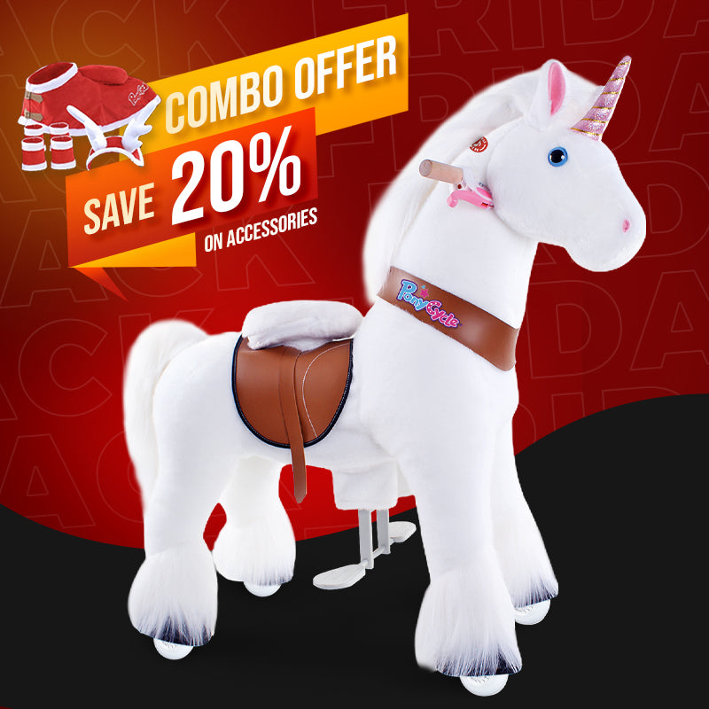 Ahorra un 30 % en accesorios: PonyCycle Modelo U Caballo para Montar