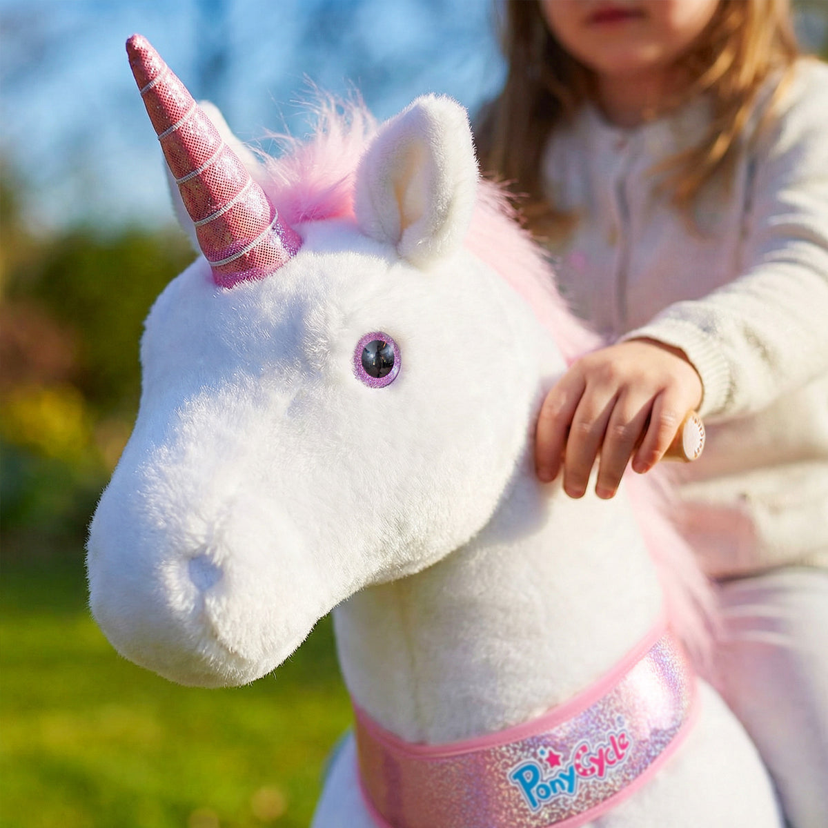 Licorne à Chevaucher 3-4 ans Rose