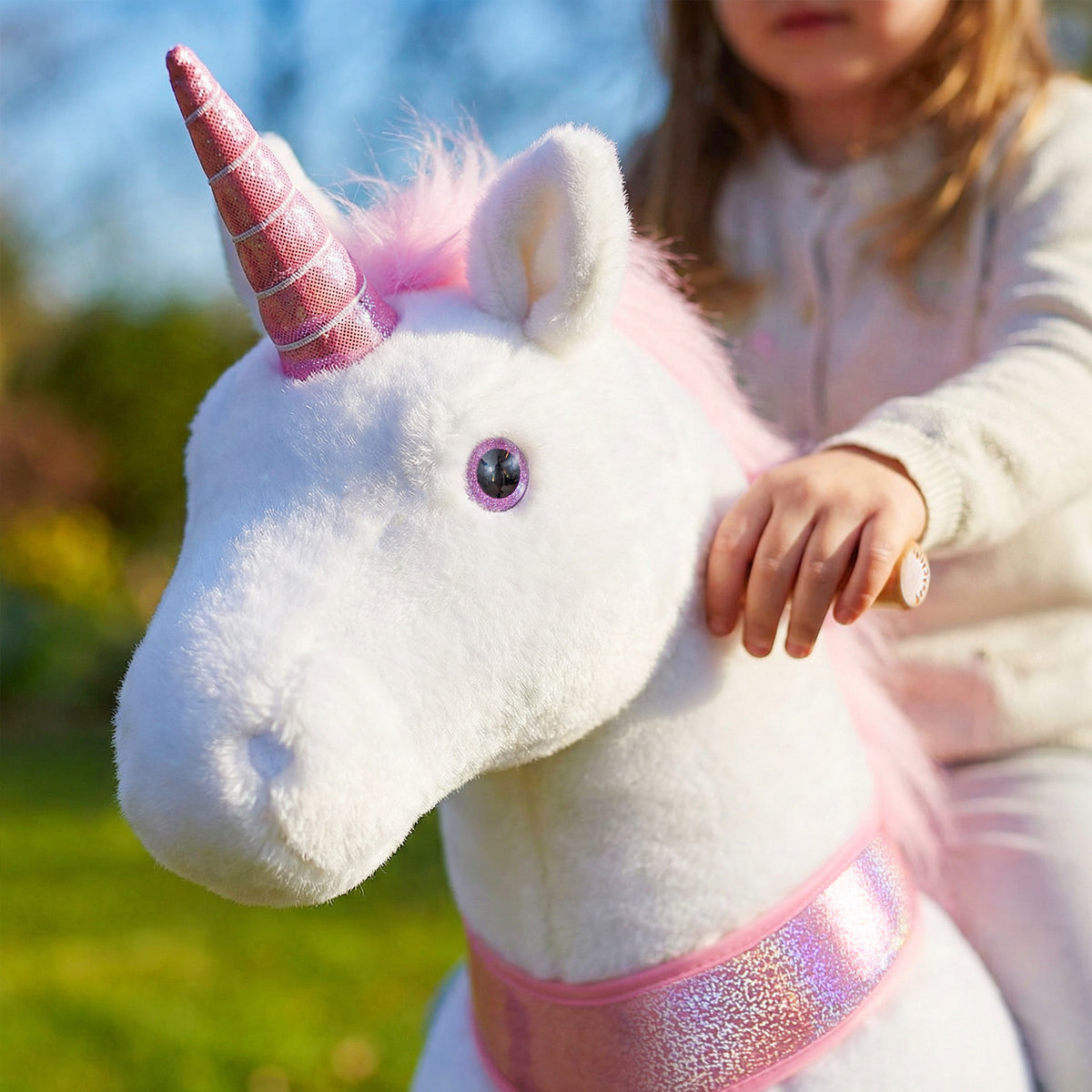 PoneyCycle® Monter sur la Licorne Taille 5 pour les 7 ans et plus Rose
