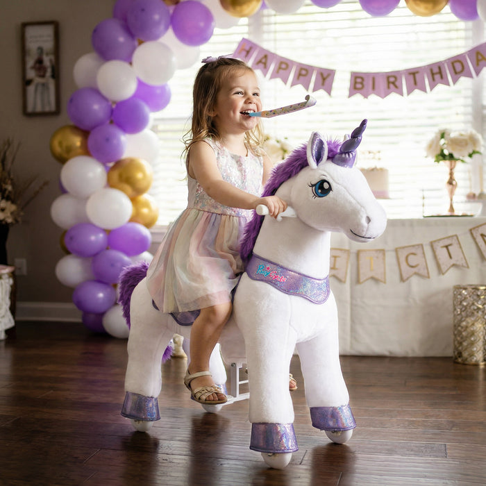 Model E® Unicorn Riding Toy Age 3-4（UK&EU in Stock）