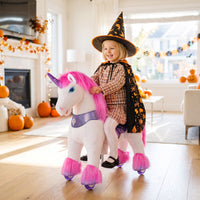 Juguete montable de unicornio rosa Modelo Y® para niños de 3-4 años