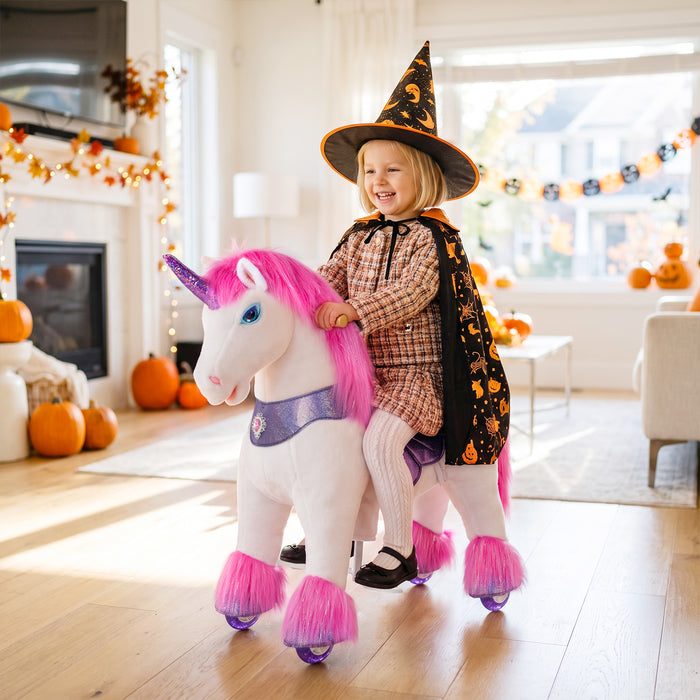 Juguete montable de unicornio rosa Modelo Y® para niños de 3-4 años