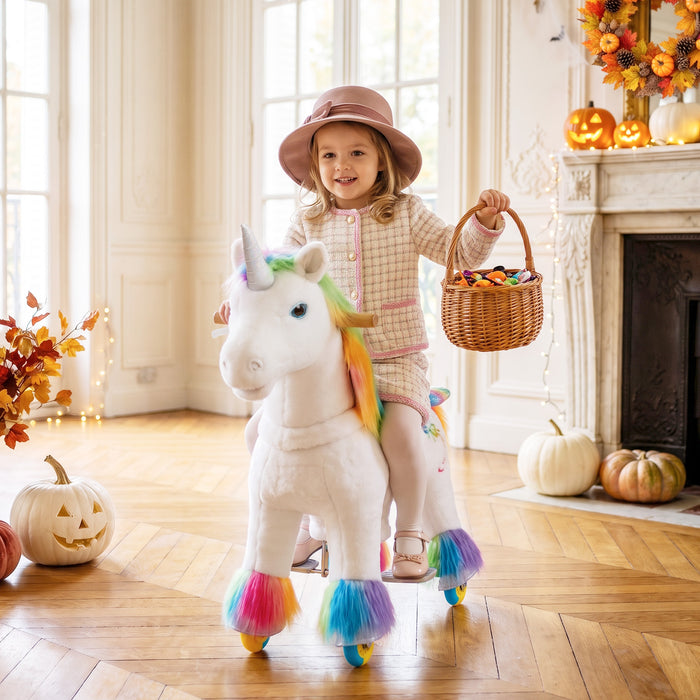 Model X® Unicorno Montable para Edad 3-4 Arcoíris