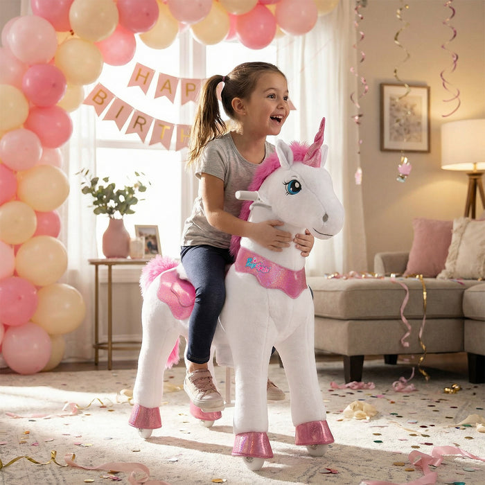 Model E® Ride-on Unicorn Toy Age 4-7（UK&EU in Stock）