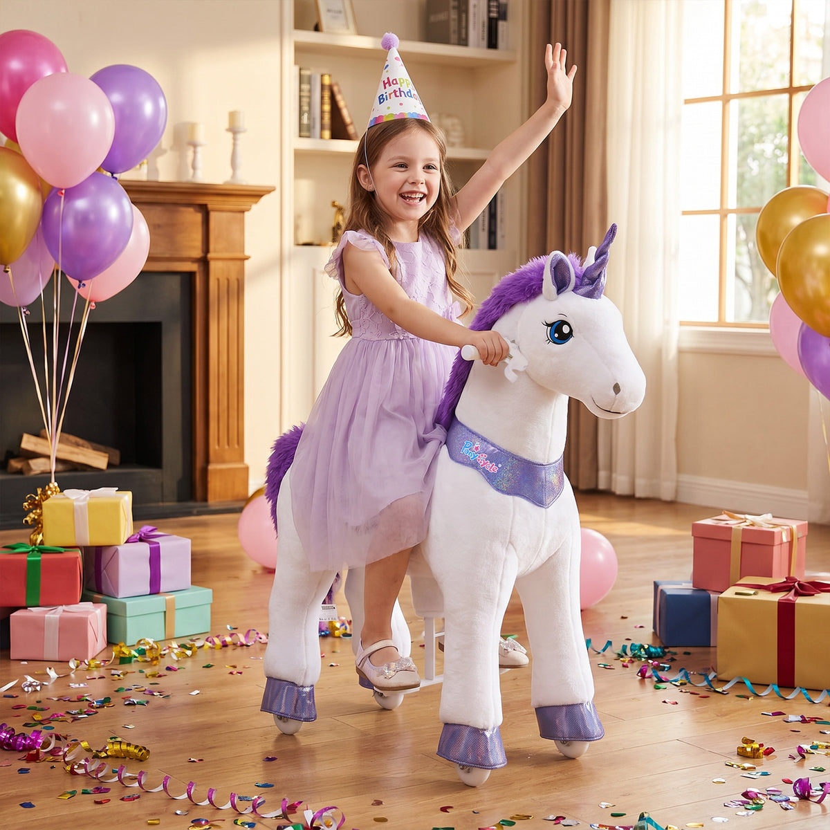 Modèle E® Porteur Licorne Violette Âge 4-7