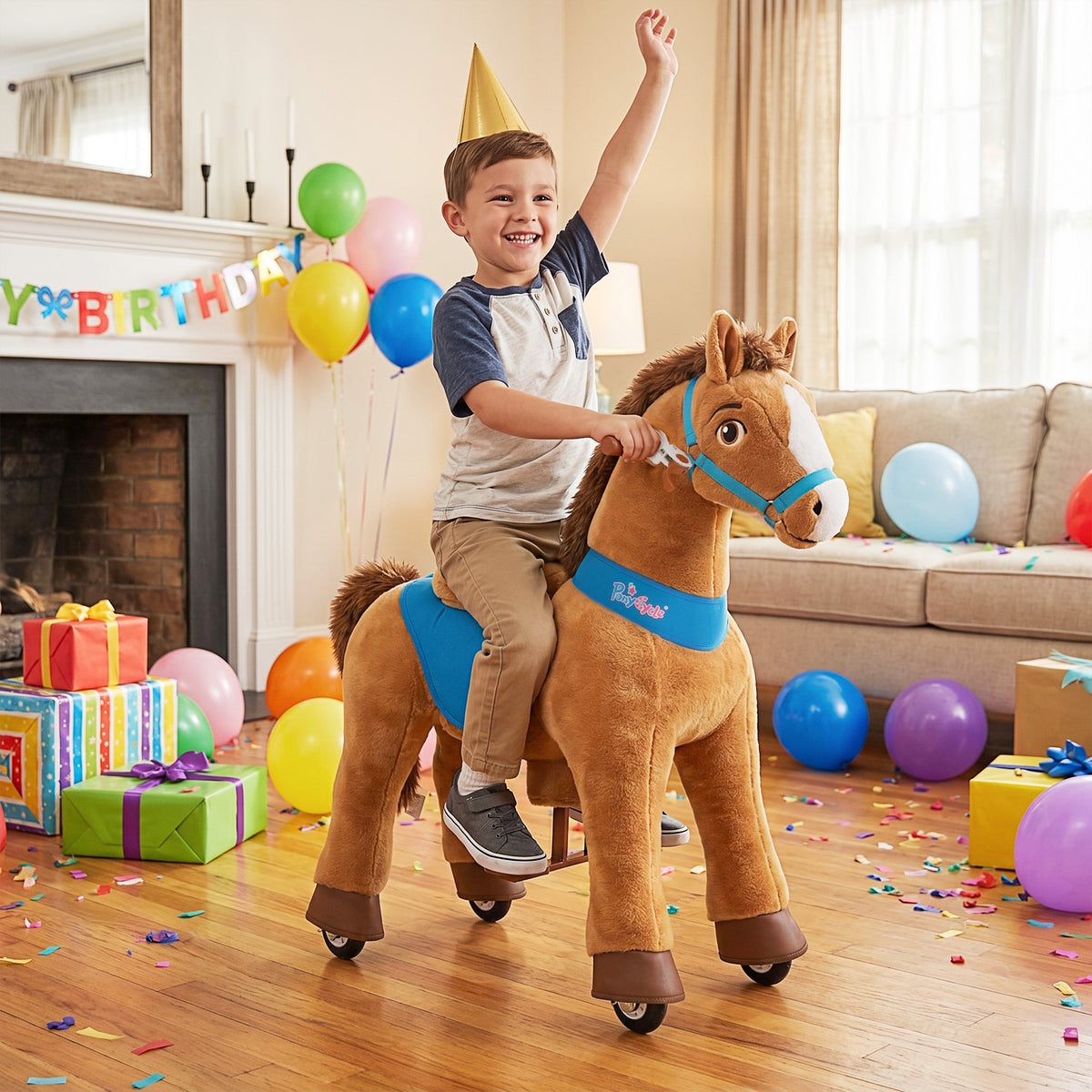 Modèle E® Balade Poney Jouet Âge 4-7