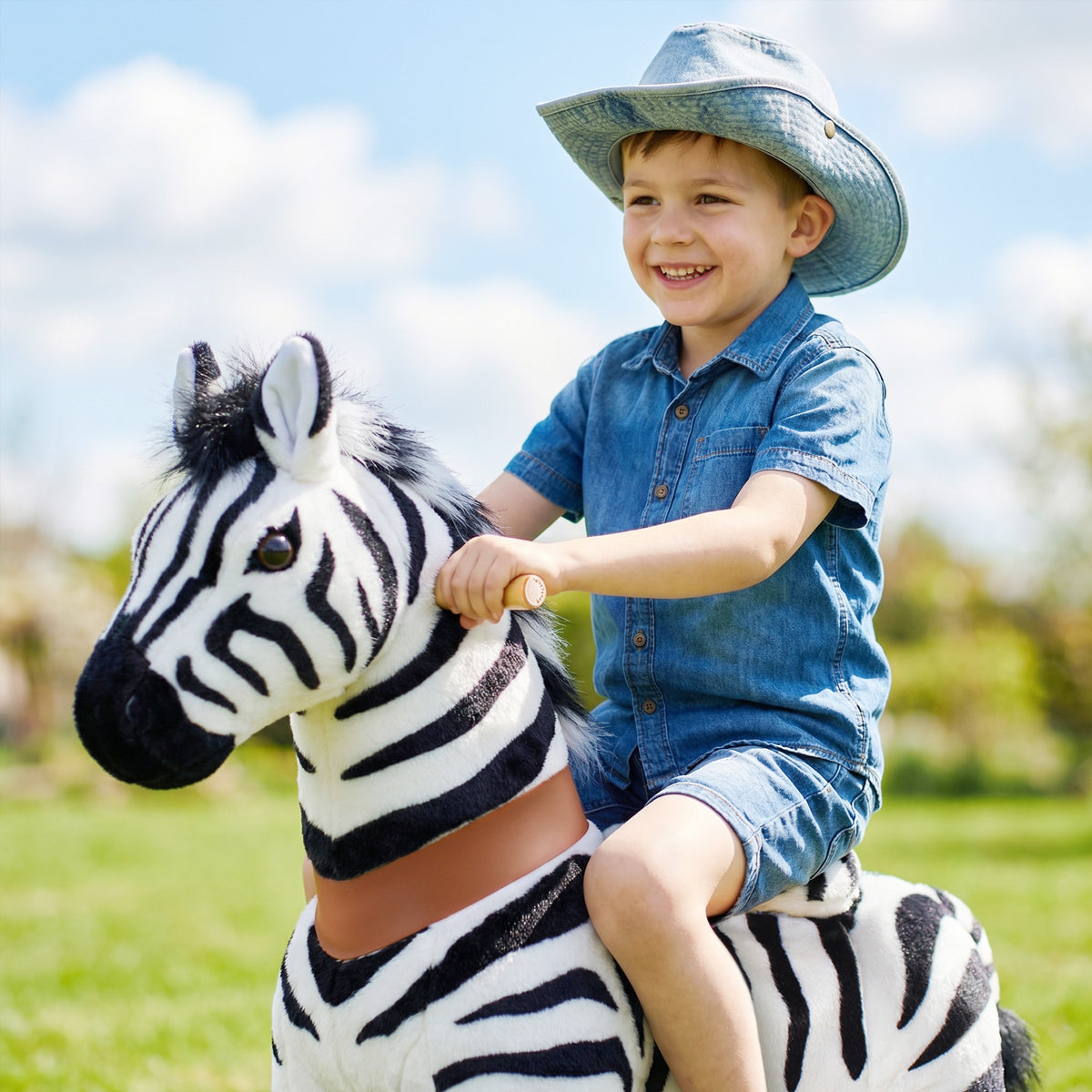 Animal à Enfourcher Zebra 4 à 7 ans