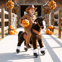 Caballo Juguete Montable Edad 4-7 Chocolate
