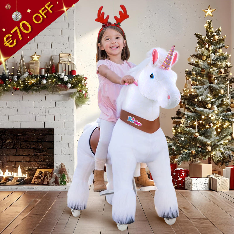 Unicornio Juguete para Montar Edad 3-5 Blanco