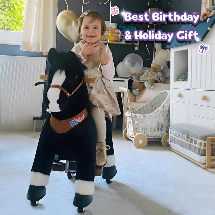 Horse toy Age 3-4 Black （UK&EU in stock）