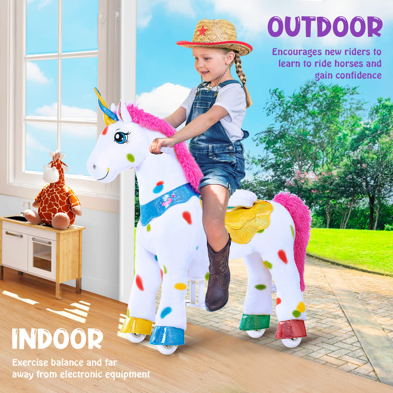 Modell E Regenbogen Einhorn Spielzeug