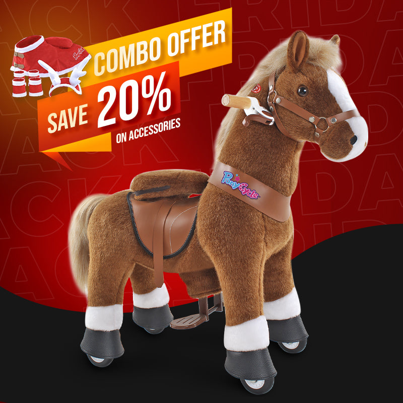 Ahorra un 30 % en accesorios: PonyCycle Modelo U Caballo para Montar