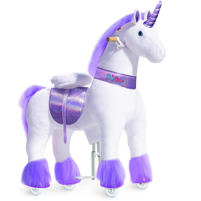 PonyCycle® Ride on Unicorn Size 5 for Age 7+ Purple
