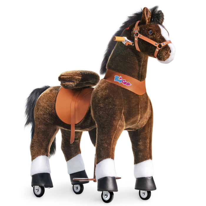 PonyCycle® Ride on Horse Size 5 for Age 7+ Chocolate