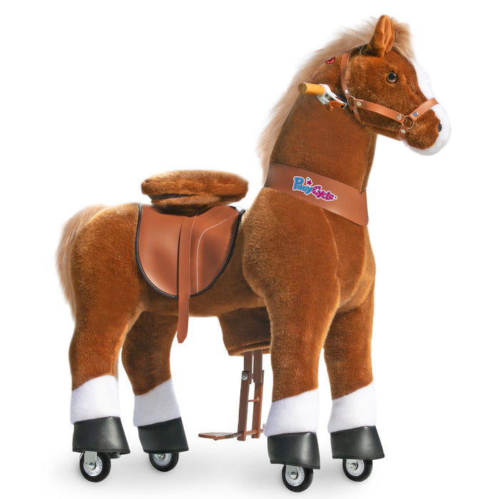 PonyCycle® Ride on Horse Size 5 for Age 7+ Brown
