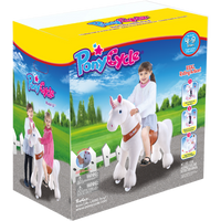 Unicorn riding toy Age 4-8 White（UK&EU in Stock）