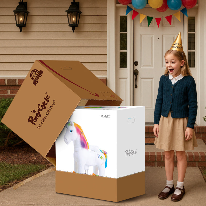 Model X Rainbow Unicorn for Age 4-7
